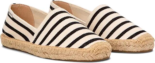 Soludos Original Espadrille (Ivory / Black) Women's Shoes Cover