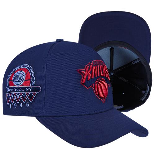 Pro Standard Knicks Olympic Wool Blend Snapback - Adult Blue/Red/White Cover