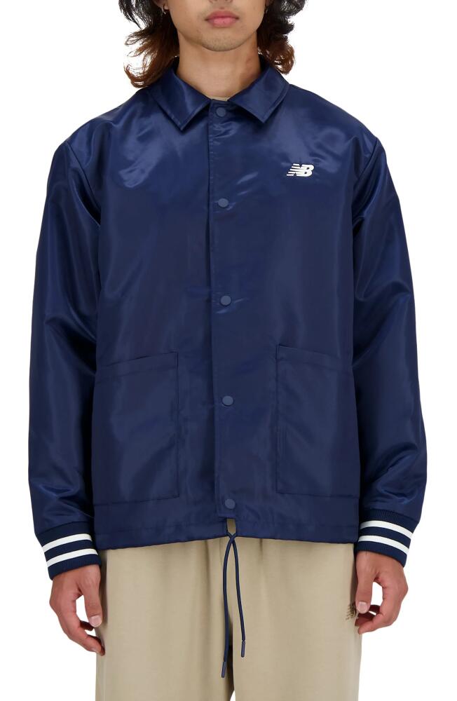 New Balance Greatest Hits Coach Jacket in Nb Navy Cover