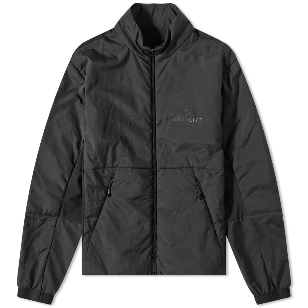 Moncler Men's Faret Crinkle Nylon Windbreaker in Black Cover