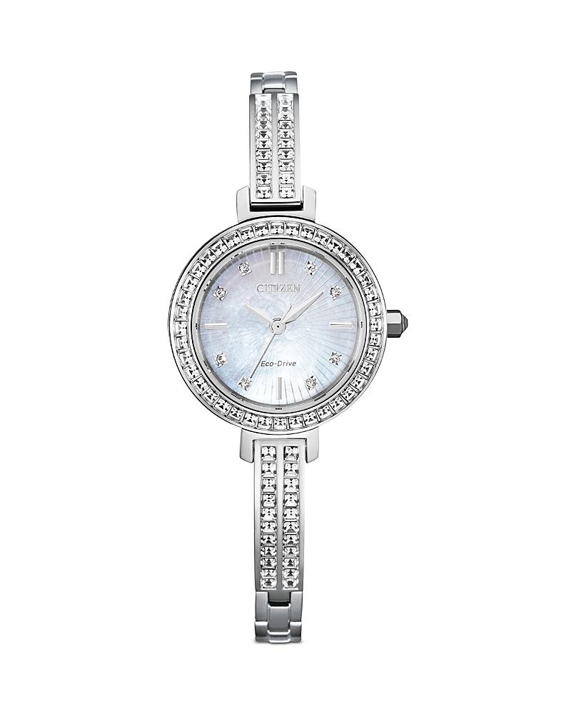 Citizen Eco Drive Silhouette Crystal Watch, 25mm Cover