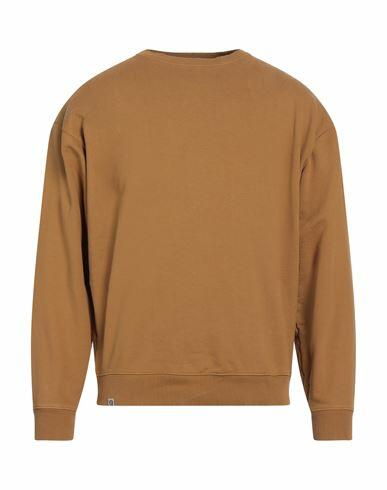 Paura Man Sweatshirt Camel Cotton Cover