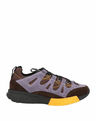 Oamc Man Sneakers Dark brown Soft Leather, Textile fibers Cover