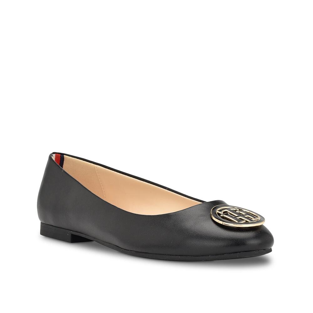 Tommy Hilfiger Ganimay Ballet Flat | Women's | Black Cover