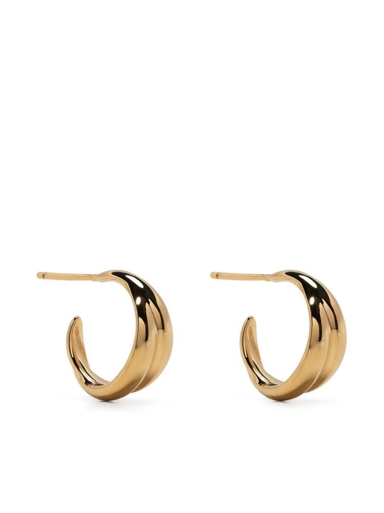 Dinny Hall Twist gold vermeil hoop earrings Cover