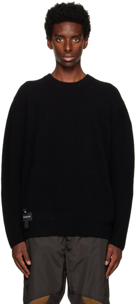 Moncler Black Patch Sweater Cover