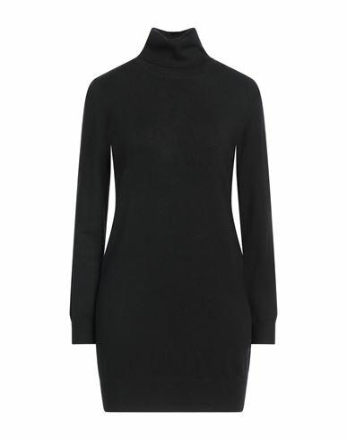 Take-two Woman Turtleneck Black Viscose, Polyester, Nylon Cover