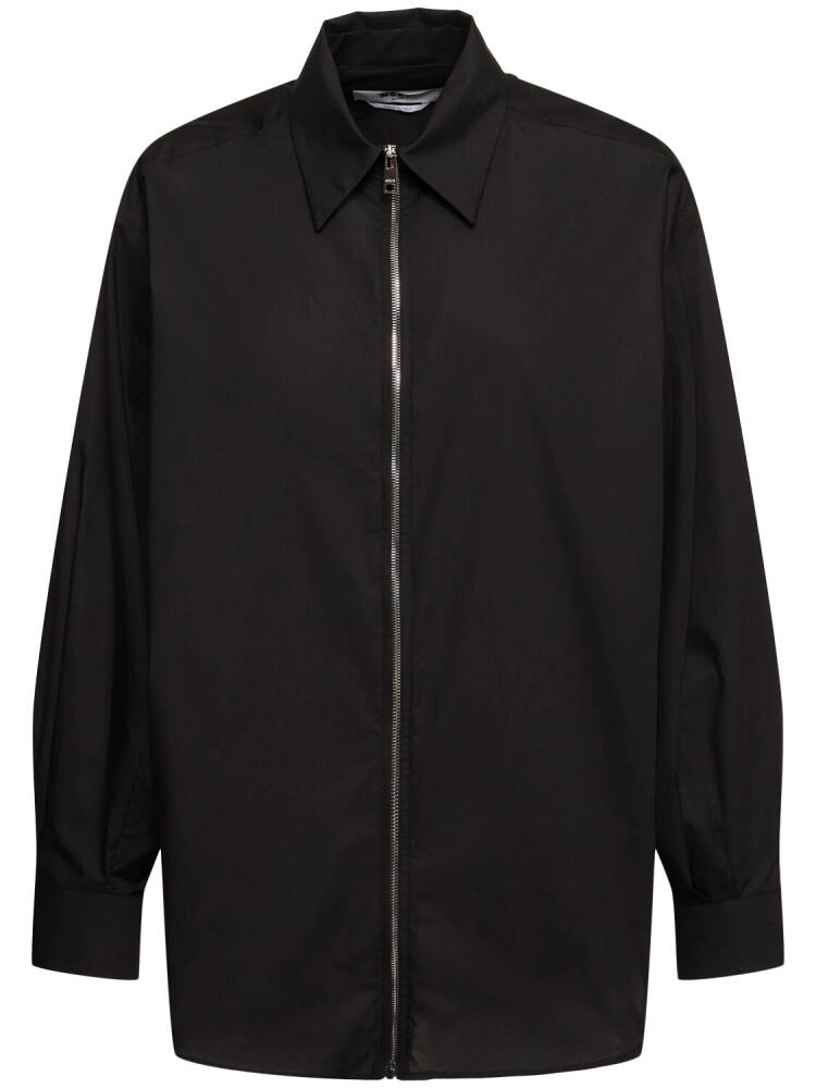 MSGM Poplin Shirt W/ Zip Cover