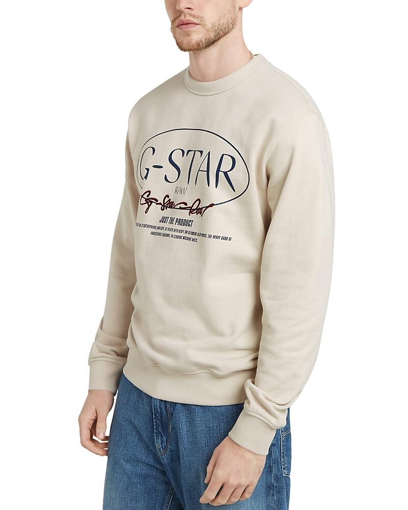 G-star Raw Circle G-Star Cotton Fleece Regular Fit Sweatshirt Cover