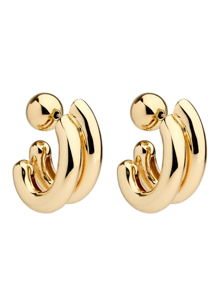 Jenny Bird Florence Double-layered Hoop Earrings - Gold Cover