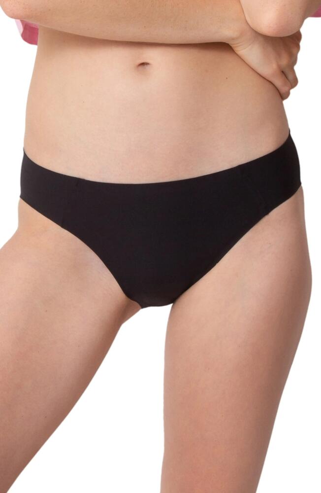 Proof® Teen Period & Leak Resistant Everyday Superlight Absorbency Bikini Panties in Black Cover