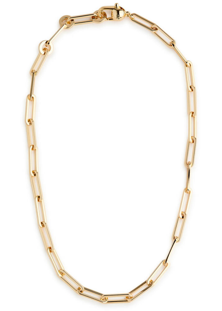 Jenny Bird Andi Slim Gold-dipped Chain Necklace Cover