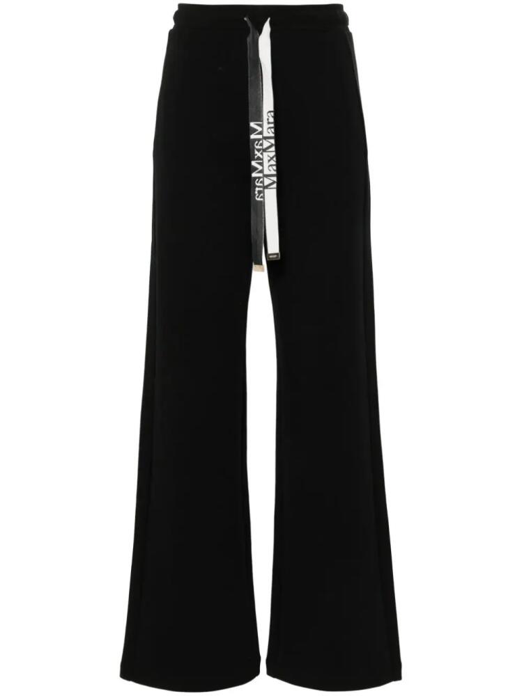 'S Max Mara Potenza straight-leg track pants - Black Cover