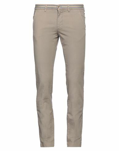 Mason's Man Pants Khaki Cotton, Elastane Cover