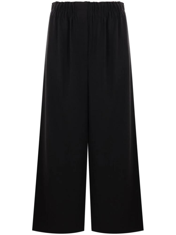 QUIRA oversized wide-leg trousers - Black Cover