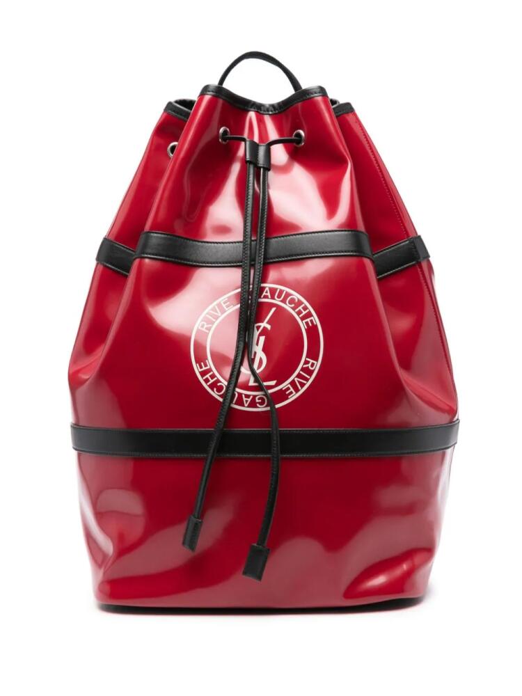 Saint Laurent Rive Gauche backpack - Red Cover