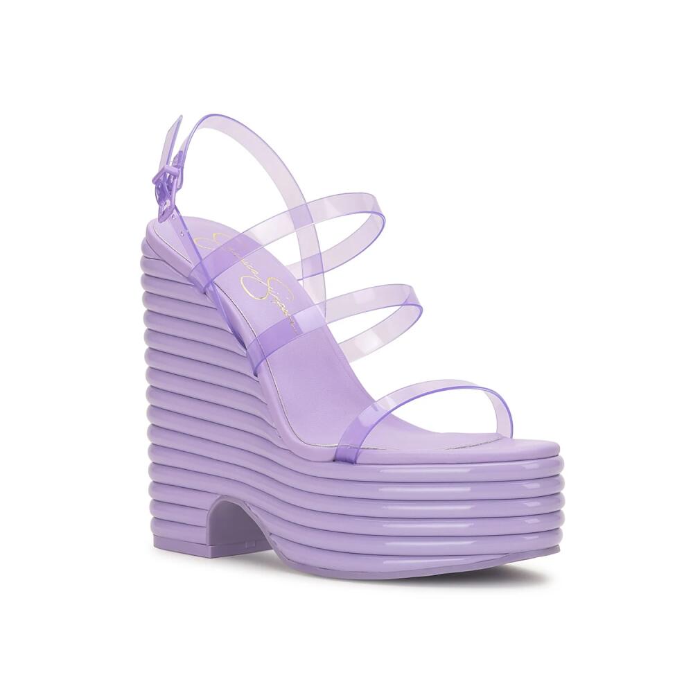 Jessica Simpson Cholena Wedge Sandal | Women's | Purple Cover