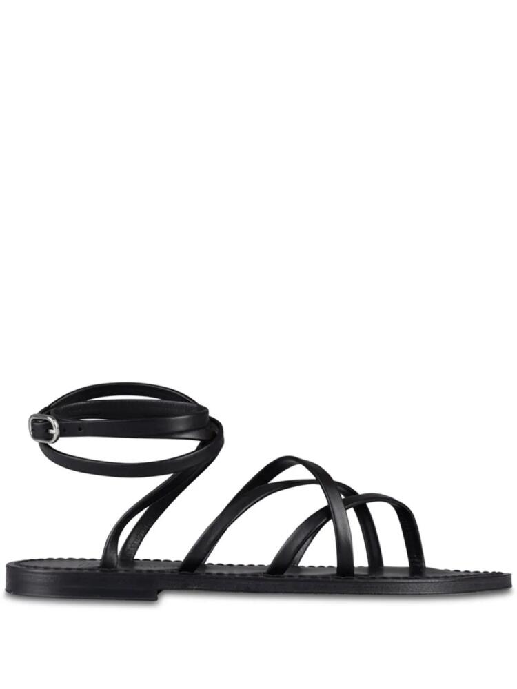 K. Jacques Zeno leather sandals - Black Cover