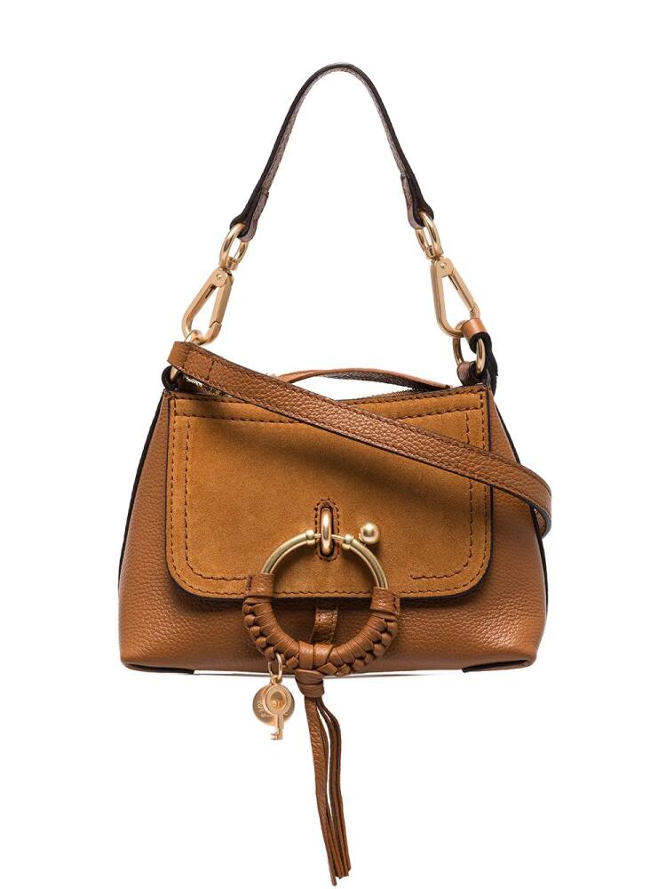 See by Chloé Joan leather crossbody bag - Brown Cover