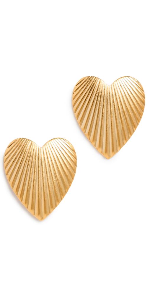 Elizabeth Cole Chrysilla Earrings Gold Cover