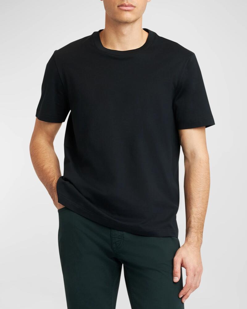 Brioni Men's Cotton Crewneck T-Shirt Cover