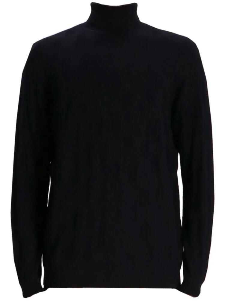 Karl Lagerfeld roll-neck wool jumper - Black Cover