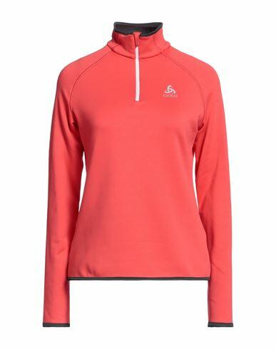 Odlo Woman Sweatshirt Coral Polyester, Elastane Cover