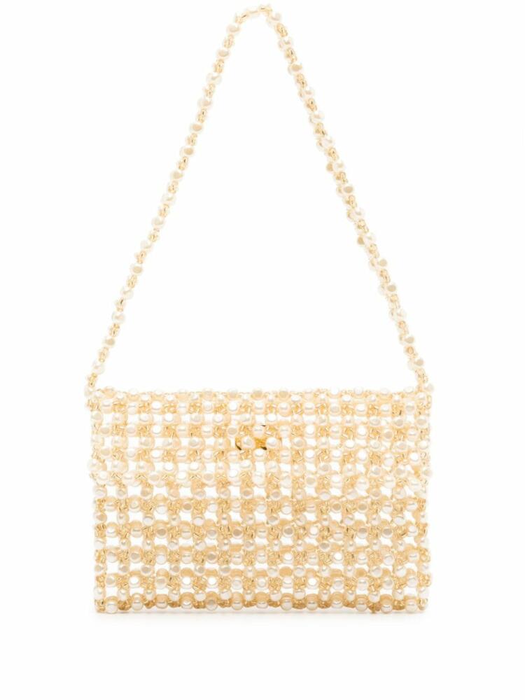 Vanina Sable Nacré pearl tote bag - Gold Cover