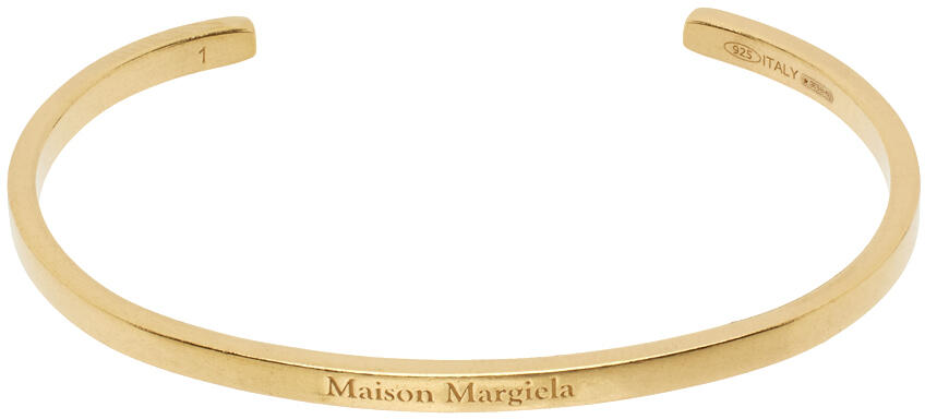 Maison Margiela Gold Logo Bracelet Cover