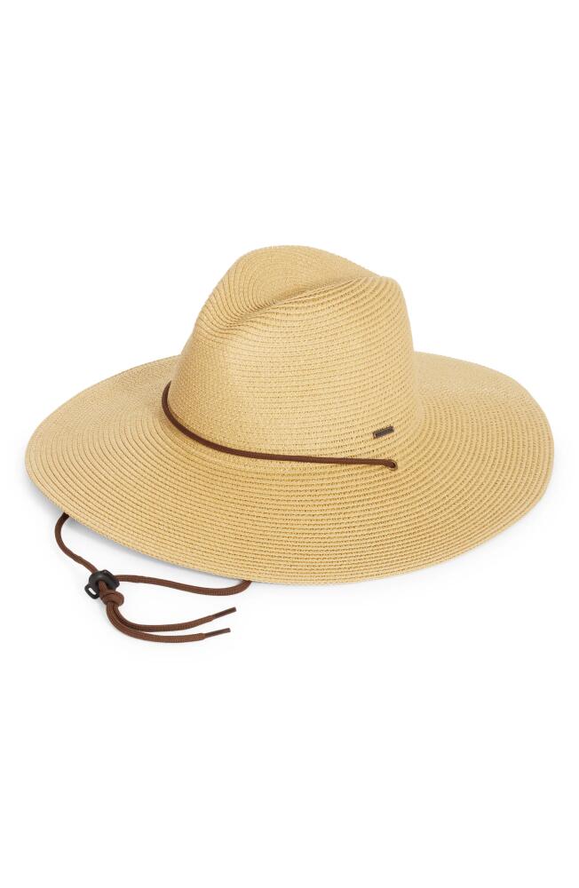 Brixton Mitch Straw Sun Hat in Tan Cover