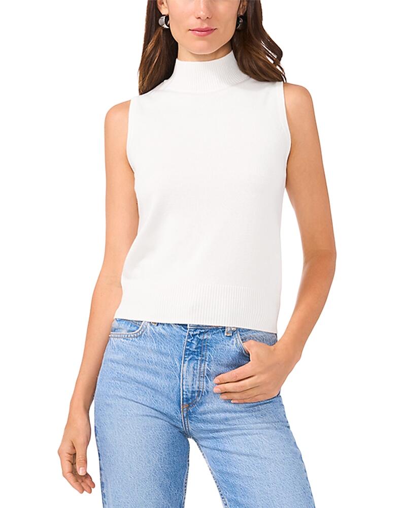 1.state Mock Neck Sleeveless Sweater Cover