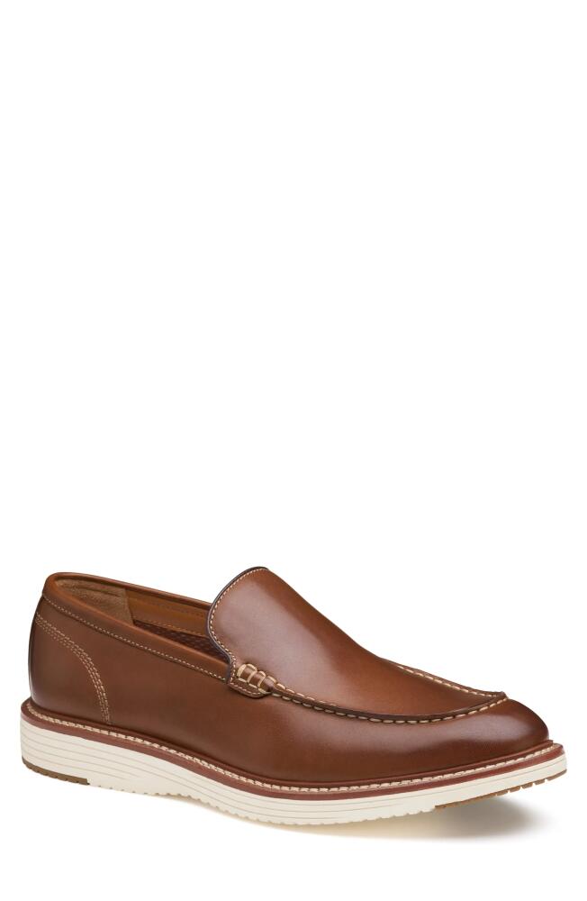 Johnston & Murphy Upton Venetian Loafer in Tan Cover