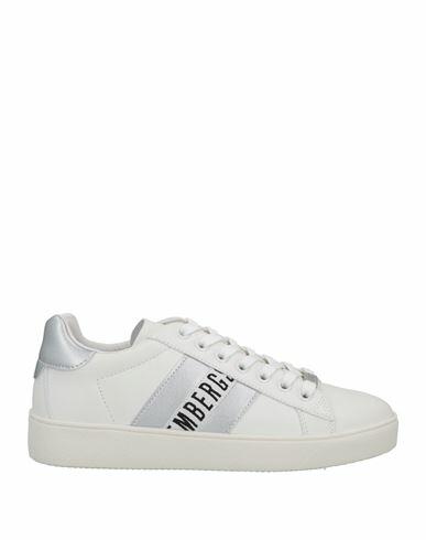 Bikkembergs Woman Sneakers White Textile fibers Cover