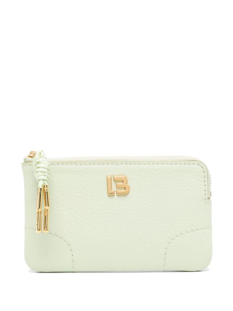 Bimba y Lola logo-plaque leather wallet - Green Cover