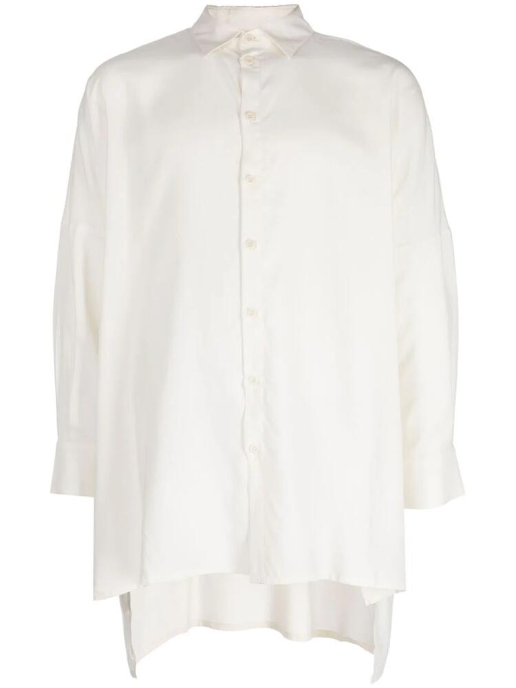 Toogood button-fastening silk shirt - Neutrals Cover