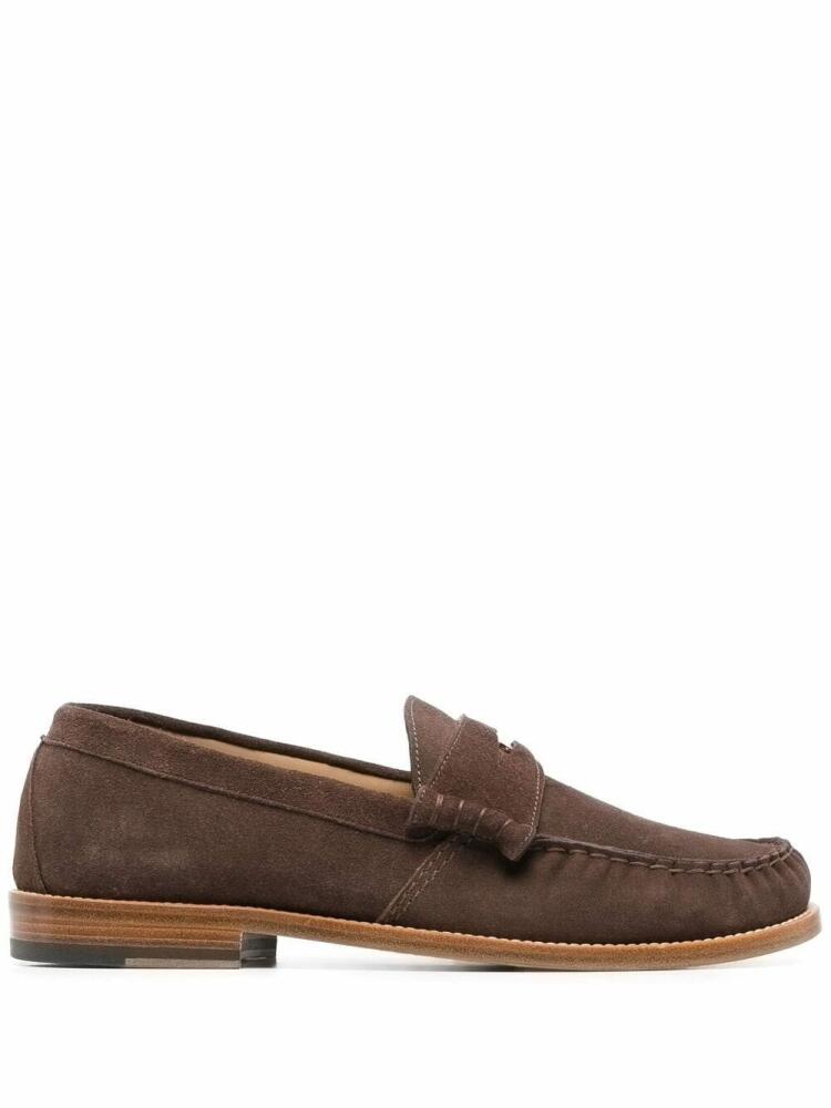 RHUDE classic penny loafers - Brown Cover