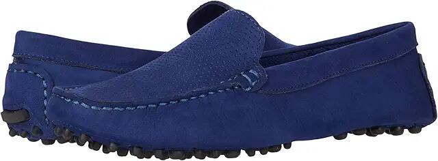 Massimo Matteo Perf Venetian Driver (Blue Nubuck) Women's Shoes Cover