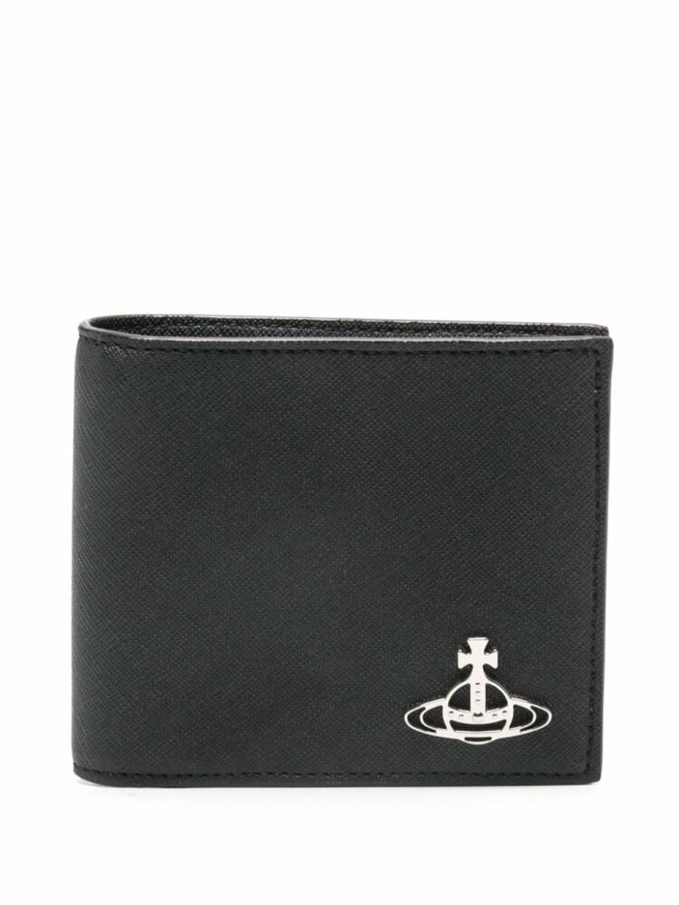 Vivienne Westwood Orb-plaque wallet - Black Cover