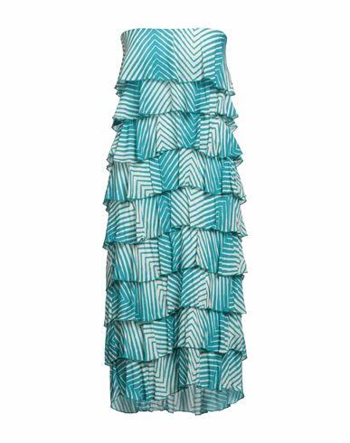 Soallure Woman Midi dress Azure Polyester, Viscose Cover