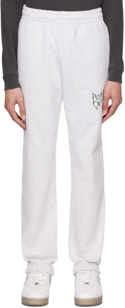 Museum of Peace & Quiet Gray Warped Lounge Pants Cover