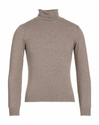 Berna Man Turtleneck Khaki Polyamide, Wool, Viscose, Cashmere Cover