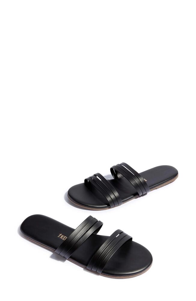 TKEES Allegra Slide Sandal in Sable Cover