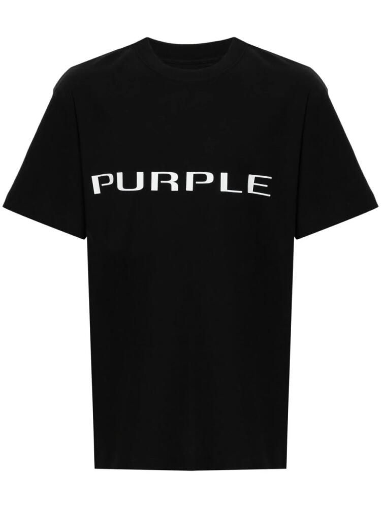 Purple Brand Wordmark Tee 'Black' "Black" Cover