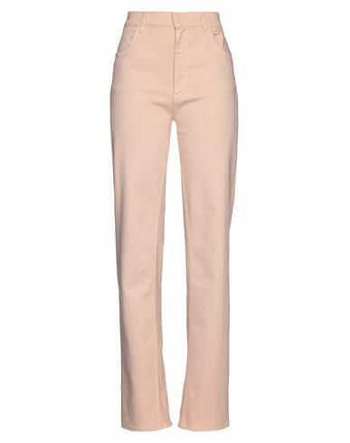 Laneus Woman Pants Blush Cotton, Elastane Cover