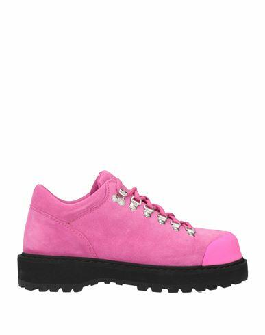 Diemme Woman Ankle boots Fuchsia Leather Cover