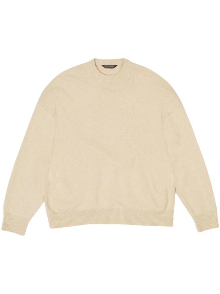 Balenciaga crew-neck cashmere jumper - Neutrals Cover