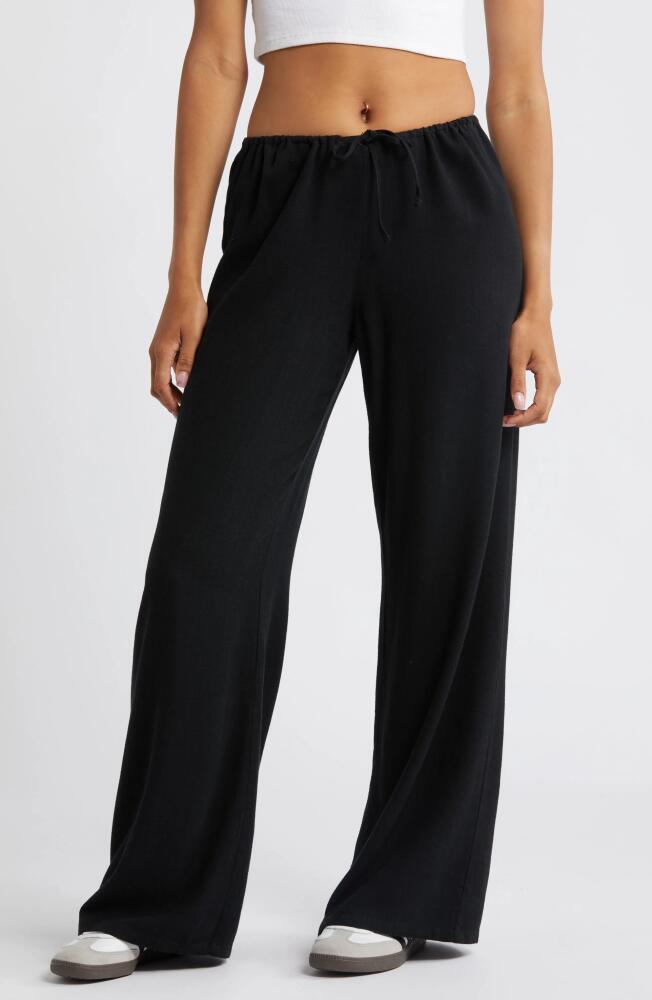 BDG Urban Outfitters Hazel Drawstring Pants in Black Cover