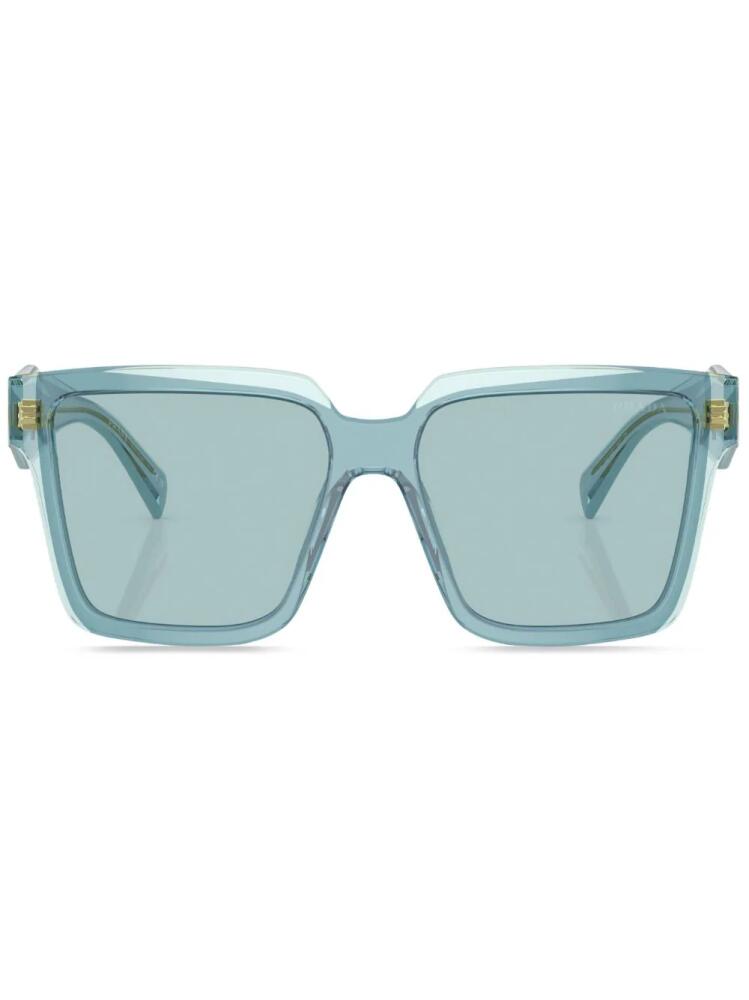 Prada Eyewear square-frame tinted sunglasses - Blue Cover