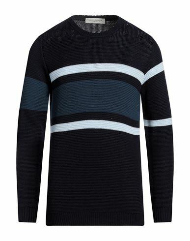 Golden Goose Man Sweater Midnight blue Cotton Cover