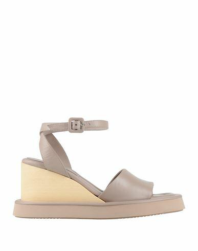 Paloma Barceló Woman Sandals Light brown Soft Leather Cover